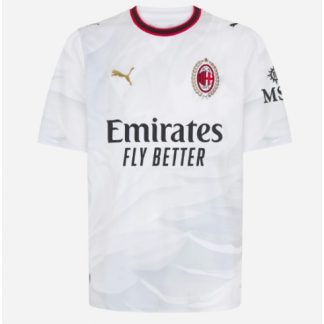 Köpa  AC Milan Bortatröja 2026-27 vit Fotbollsställ för herr  på nätet