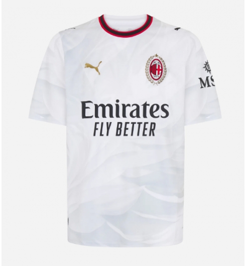 Köp AC Milan Bortatröja 2026-27 vit Fotbollsställ för herr på kopafotbollsset.com Köpa AC Milan Bortatröja 2026-27 vit Fotbollsställ för herr på nätet