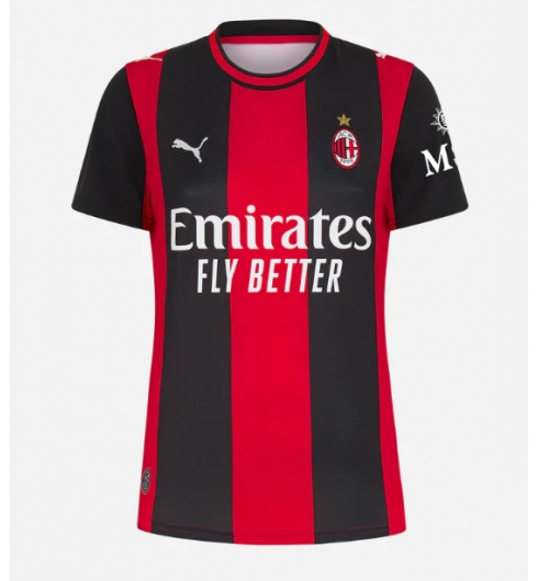 Köp AC Milan Hemmatröja Dam 2026-27 svart röd Fotbollströja för Damer på kopafotbollsset.com Köpa AC Milan Hemmatröja Dam 2026-27 svart röd Fotbollströja för Damer på nätet