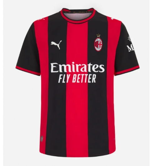 Köp AC Milan Hemmatröja 2026-27 röd och svart fotbollströjor för herr på kopafotbollsset.com Köpa AC Milan Hemmatröja 2026-27 röd och svart fotbollströjor för herr på nätet