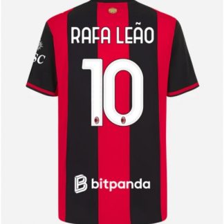 Köpa  AC Milan Rafael Leao #10 Hemmatröja 2026-27 fotbollströja för herr  på nätet