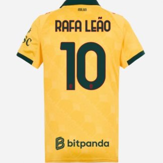 Köpa  AC Milan Rafael Leao #10 Tredje Tröja 2025-26 Dam fotbollströja Kortärmad  på nätet