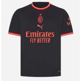 Köpa  AC Milan Tredje Tröja 2026-27 svart matchtröjor fotboll för herr  på nätet
