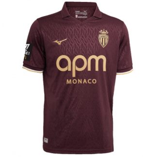 Köpa  AS Monaco Bortatröja 2026-27 Fotbollströja Rödvin Kortärmad  på nätet