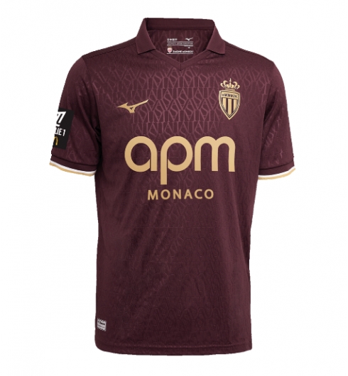 Köp AS Monaco Bortatröja 2026-27 Fotbollströja Rödvin Kortärmad på kopafotbollsset.com Köpa AS Monaco Bortatröja 2026-27 Fotbollströja Rödvin Kortärmad på nätet