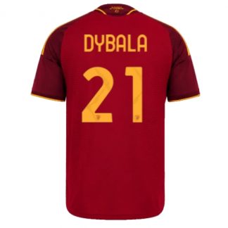 Köpa  AS Roma Paulo Dybala #21 Hemmatröja 2026-27 Fotbollströja Kortärmad  på nätet