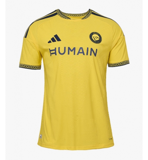 Köp Köp gul Al-Nassr Hemmatröja 2026-27 Dam fotbollströja Kortärmad på kopafotbollsset.com Köpa Köp gul Al-Nassr Hemmatröja 2026-27 Dam fotbollströja Kortärmad på nätet