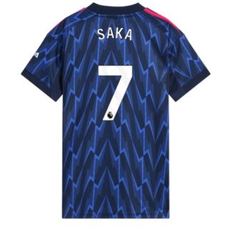 Köpa  Arsenal Bukayo Saka #7 Bortatröja 2025-26 Dam fotbollströja för kvinnor  på nätet