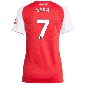 Köpa  Arsenal Bukayo Saka #7 Hemmatröja 2025-26 Dam fotbollströja för kvinnor  på nätet