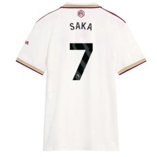 Köpa  Arsenal Bukayo Saka #7 Tredje Tröja 2025-26 Dam fotbollströja för kvinnor  på nätet