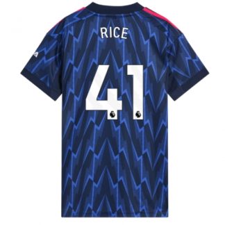 Köpa  Arsenal Declan Rice #41 Bortatröja 2025-26 Dam fotbollströja för kvinnor  på nätet