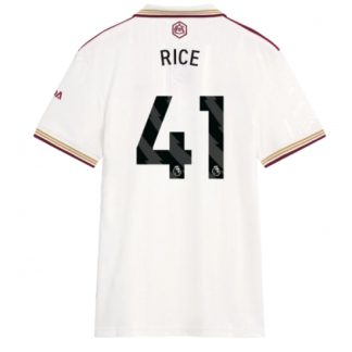 Köpa  Arsenal Declan Rice #41 Tredje Tröja 2025-26 Dam fotbollströja för kvinnor  på nätet