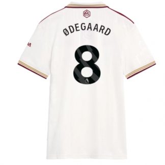 Köpa  Arsenal Martin Odegaard #8 Tredje Tröja 2025-26 Dam fotbollströja för kvinnor  på nätet