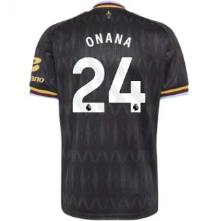 Köpa  Aston Villa Amadou Onana #24 Bortatröja 2026-27 Fotbollströja Kortärmad för Herr  på nätet