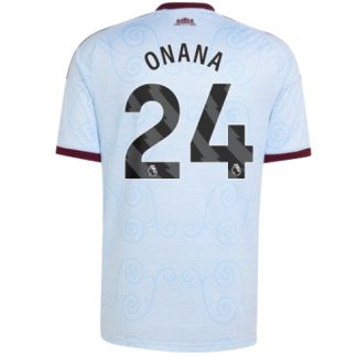 Köpa  Aston Villa Amadou Onana #24 Tredje Tröja 2026-27 Fotbollströja Kortärmad för Herr  på nätet
