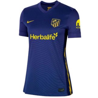 Köpa  Atletico Madrid Bortatröja 2025-26 Dam fotbollskläder Kortärmad  på nätet
