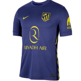 Köp Atletico Madrid Fotbollströja Herr Bortatröja 2025-26 Kortärmad på kopafotbollsset.com Köpa Atletico Madrid Fotbollströja Herr Bortatröja 2025-26 Kortärmad på nätet