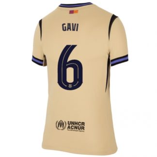 Köp Barcelona Paez Gavi #6 Bortatröja 2025-26 Dam fotbollströja för kvinnor på kopafotbollsset.com Köpa Barcelona Paez Gavi #6 Bortatröja 2025-26 Dam fotbollströja för kvinnor på nätet