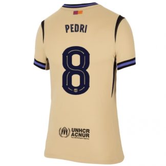Köp Barcelona Pedri Gonzalez #8 Bortatröja 2025-26 Dam fotbollströja för kvinnor på kopafotbollsset.com Köpa Barcelona Pedri Gonzalez #8 Bortatröja 2025-26 Dam fotbollströja för kvinnor på nätet