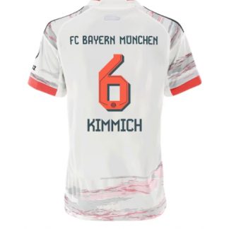 Köpa  Bayern Munich Joshua Kimmich #6 Bortatröja 2025-26 fotbollströja för kvinnor  på nätet