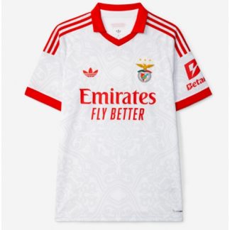 Köp Vit Benfica Bortatröja 2026-27 Herr Kortärmad Fotbollströja Matchtröja på kopafotbollsset.com Köpa Vit Benfica Bortatröja 2026-27 Herr Kortärmad Fotbollströja Matchtröja på nätet