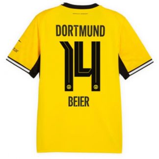 Köpa  Borussia Dortmund Maximilian Beier #14 Hemmatröja 2026-27 Fotbollströja Kortärmad  på nätet