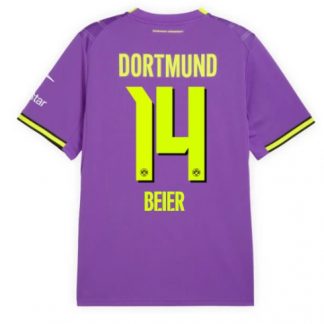 Köpa  Borussia Dortmund Maximilian Beier #14 Tredje Tröja 2026-27 Fotbollströja Kortärmad  på nätet