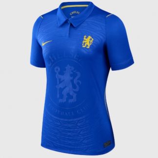 Köpa  Chelsea Hemmatröja 2026-27 Dam Fotbollströja blå Kortärmad  på nätet