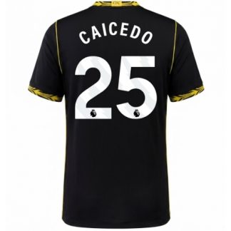 Köpa  Chelsea Moises Caicedo #25 Bortatröja 2026-27 Fotbollströja Kortärmad  på nätet