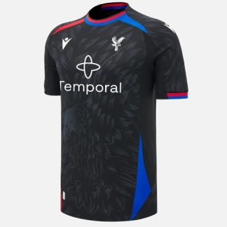 Köpa  Crystal Palace Bortatröja 2026-27 svart Fotbollsställ Kortärmad  på nätet