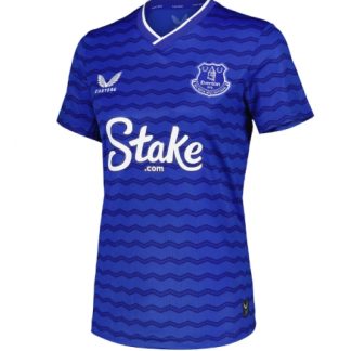Köpa  Everton Hemmatröja 2025-26 Dam fotbollströja för kvinnor  på nätet