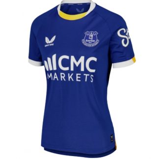 Köpa  Everton Fotbollströja Dam 2026-27 Hemmatröja blå Kortärmad  på nätet