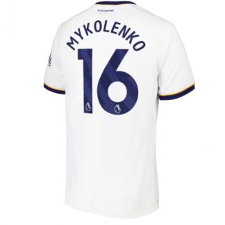 Köpa  Everton Vitaliy Mykolenko #16 Bortatröja 2026-27 Fotbollströja för män Kortärmad  på nätet