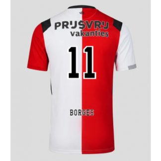 Köpa  Fotbollskläder Herr Feyenoord Goncalo Borges #11 Hemmatröja 2026-27 Fotbollströja Kortärmad  på nätet