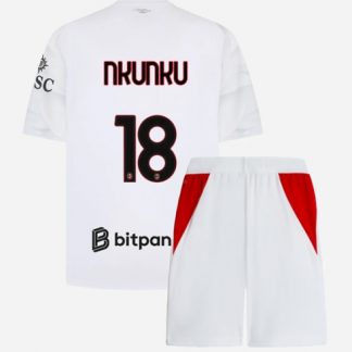 Köpa  Matchtröja Barn AC Milan Christopher Nkunku #18 Tredje Tröja 2026-27 Kortärmad + Korta byxor  på nätet