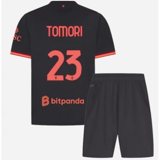 Köpa  Matchtröja Barn AC Milan Hemmatröja 2025-26 Kortärmad + Korta byxor  på nätet