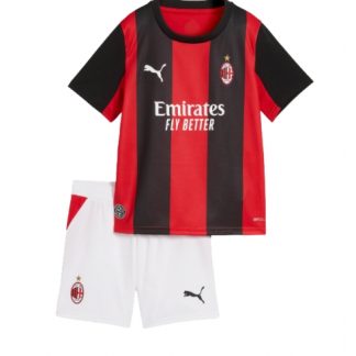 Köpa  Matchtröja Barn AC Milan Bortatröja 2026-27 Vit Fotbollsställ med Shorts  på nätet 2