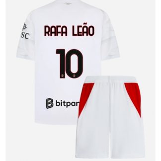 Köpa  Matchtröja Barn AC Milan Rafael Leao #10 Bortatröja 2026-27 Kortärmad + Korta byxor  på nätet
