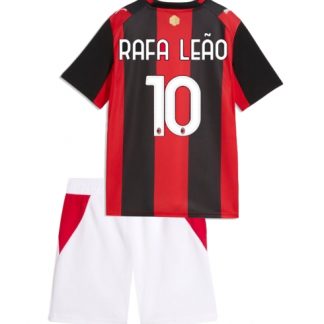Köpa  Matchtröja Barn AC Milan Rafael Leao #10 Bortatröja 2026-27 Kortärmad + Korta byxor  på nätet