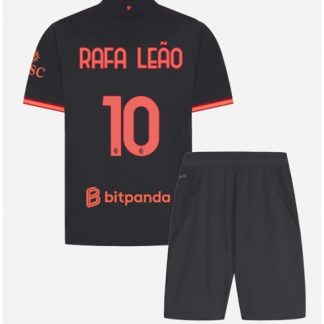 Köpa  Matchtröja Barn AC Milan Rafael Leao #10 Bortatröja 2026-27 Kortärmad + Korta byxor  på nätet 2
