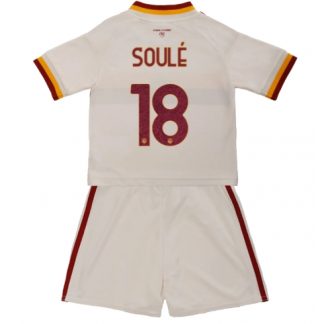 Köp AS Roma Barn Matias Soule #18 Bortatröja 2026-27 Fotbollströja med Shorts på kopafotbollsset.com Köpa AS Roma Barn Matias Soule #18 Bortatröja 2026-27 Fotbollströja med Shorts på nätet