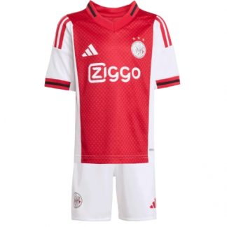 Köpa  Fotbollsset Barn billiga Ajax Hemmatröja 2025-26 Mini-Kit Fotbollskläder  på nätet