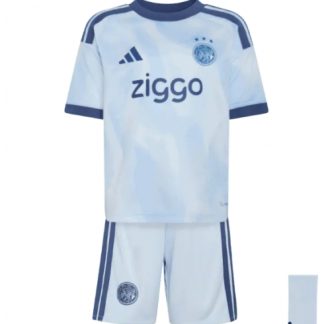 Köpa  Fotbollsset Barn billiga Ajax Hemmatröja 2025-26 Mini-Kit Fotbollskläder  på nätet