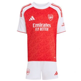 Köpa  Arsenal Barn Hemmatröja 2025-26 Mini-Kit Fotbollsset med Shorts  på nätet