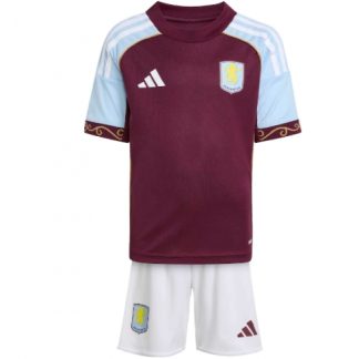 Köpa  Fotbollströja set Barn Aston Villa Bortatröja 2025-26 Mini-Kit Fotbollskläder  på nätet