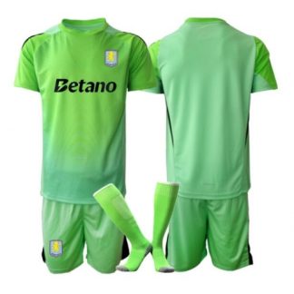 Köpa  Fotbollströja set Barn Aston Villa Målvakt Bortatröja 2025-26 Mini-Kit Fotbollskläder  på nätet