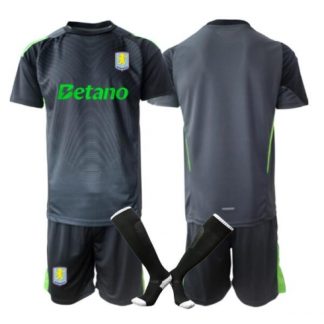 Köpa  Fotbollströja set Barn Aston Villa Målvakt Bortatröja 2025-26 Mini-Kit Fotbollskläder  på nätet