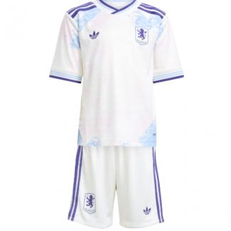 Köpa  Fotbollströja set Barn Aston Villa Bortatröja 2025-26 Mini-Kit Fotbollskläder  på nätet 2