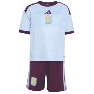 Köpa  Aston Villa Barn Bortatröja 2026-27 svart Fotbollsset med Shorts  på nätet 2