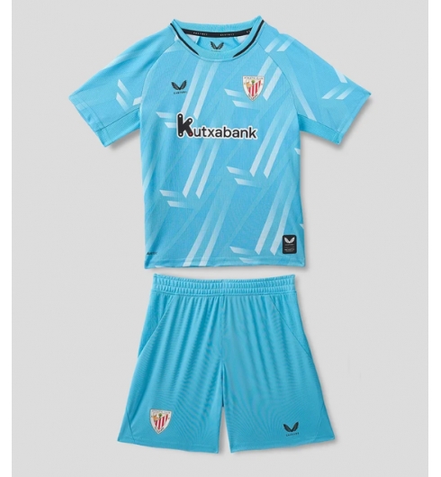 Köp Barn Athletic Bilbao Tredje Tröja 2026-27 blå fotbollskläder med shorts på kopafotbollsset.com Köpa Barn Athletic Bilbao Tredje Tröja 2026-27 blå fotbollskläder med shorts på nätet